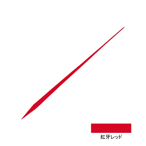 紅牙 シリコンネクタイ STR(ストレート)(紅牙レッド)